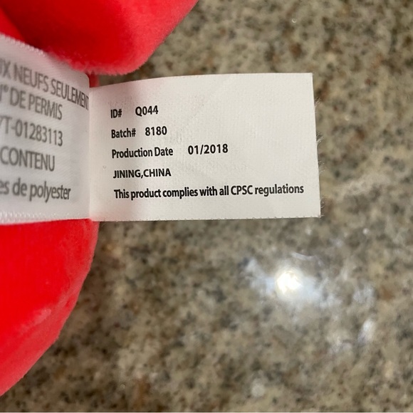 Squishmallow FIFI the Fox Coral Pink  Retired Mini  2017 - Picture 8 of 10